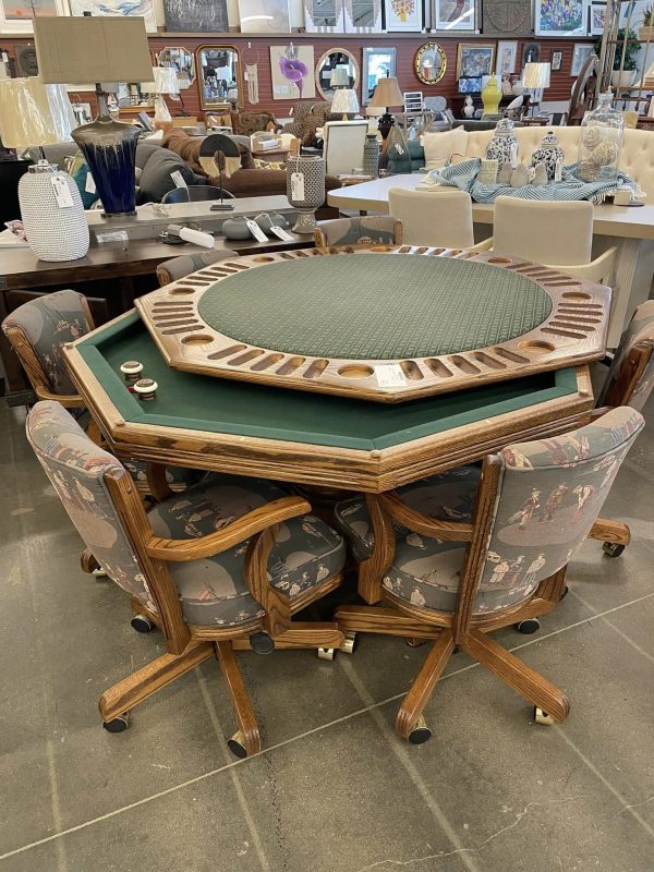Game Room Tables and Dining Room Furniture for Sale at Home Consignment Store in Dallas