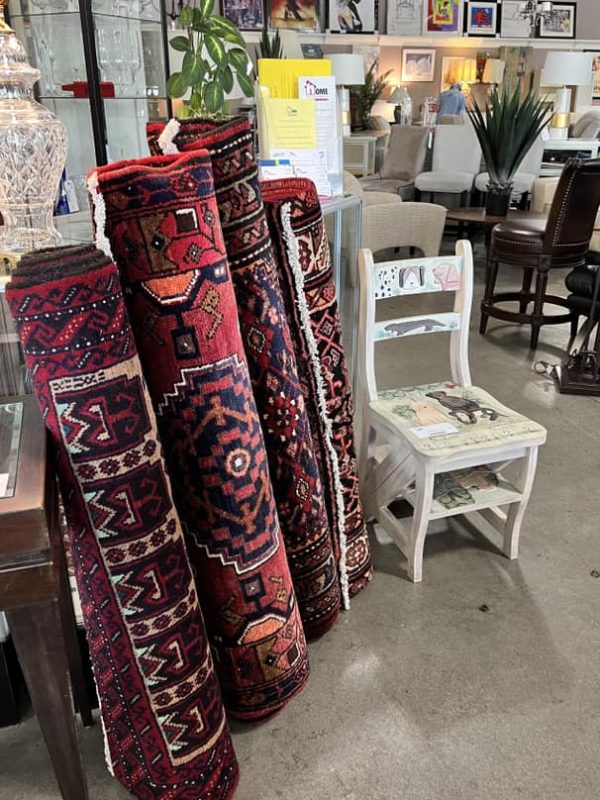 High End Rugs For Sale on Consignment in Campbell Furniture Store