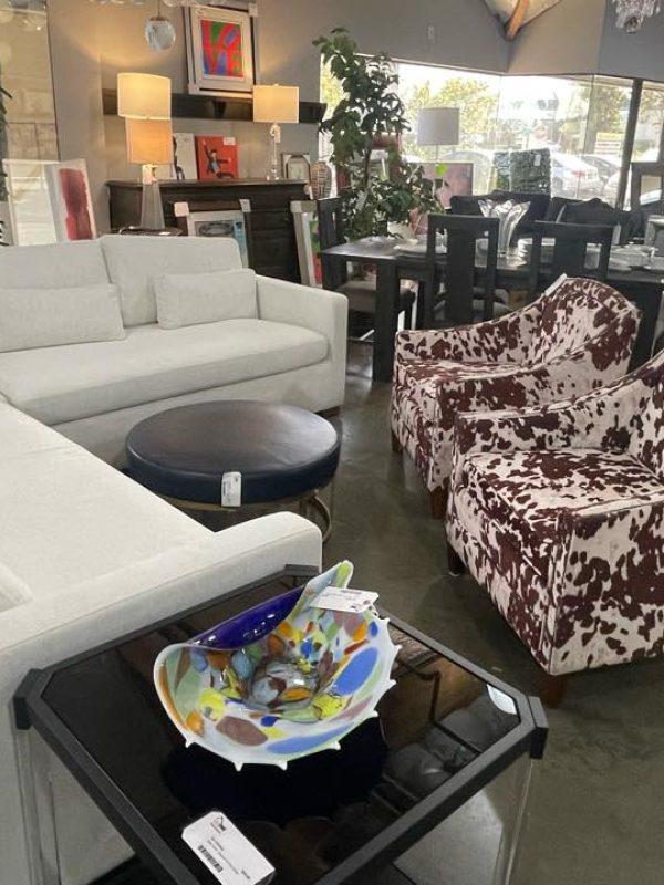 Large Sectional Couch for Sale at Furniture Consignment Store in San Carlos