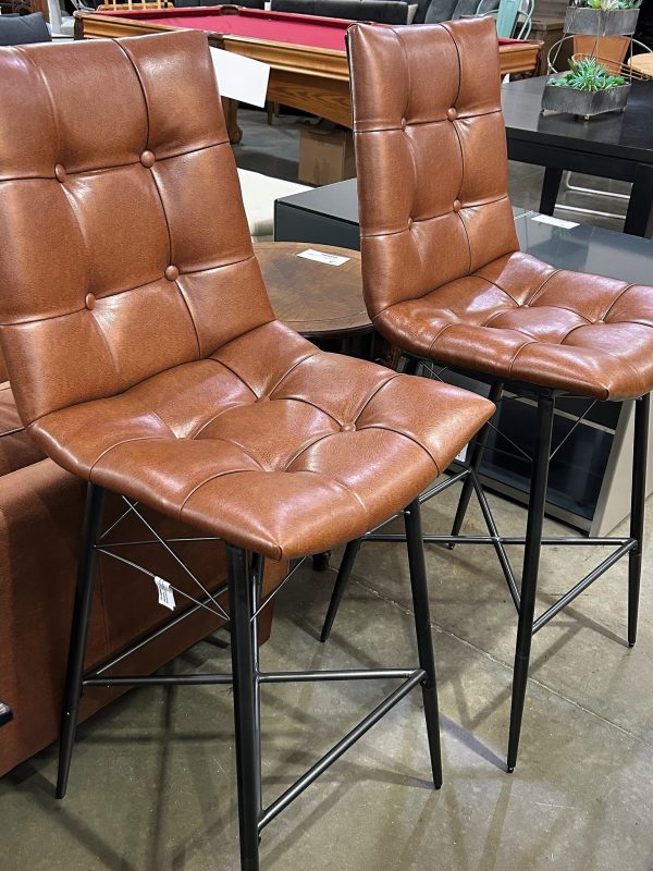 Leather Barstool Chairs for Sale at Home Consignment Center in Austin