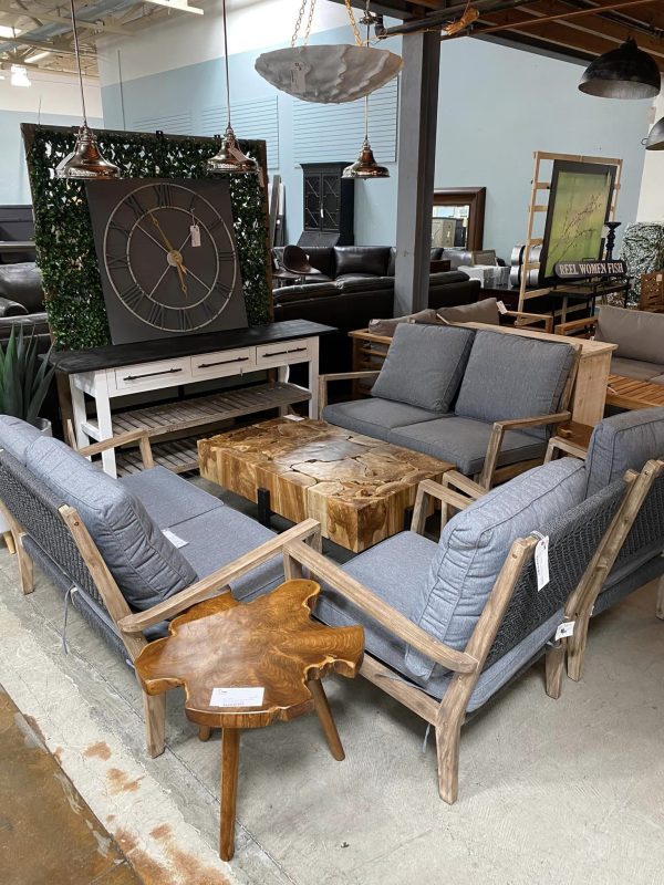 Patio Chairs and Used Coffee Table for Sale at Home Consignment Center