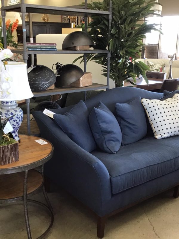 Used Luxury Couch and End Table at Furniture Consignment Store in Laguna Niguel