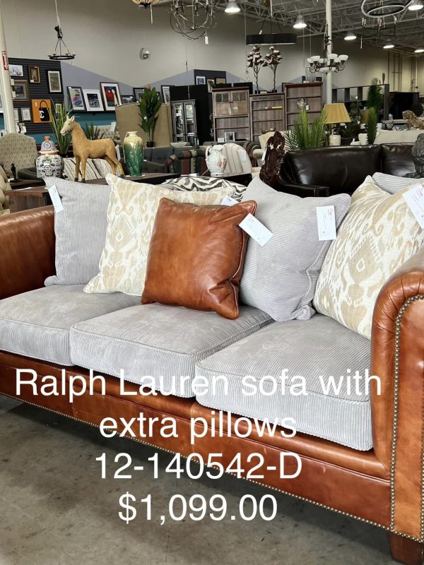 Used Ralph Lauren Sofa Couch for Sale on Consignment at Austin Beecave Store