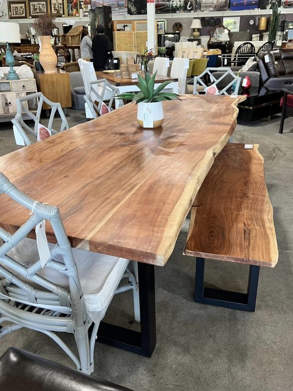 Used Wood Dining Room Table for Sale at Campbell Home Consignment Center