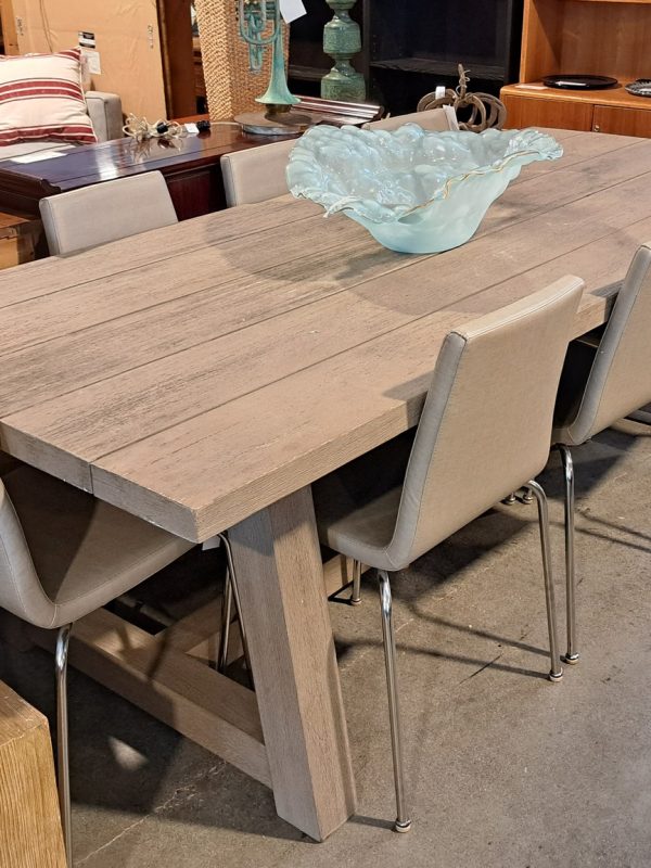 Used Wood Dining Room Table for Sale at Consignment Furniture Store in San Rafael