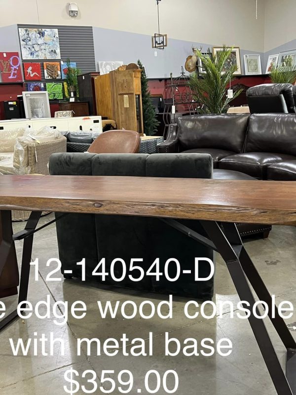 Used Wood Table Leather Sofa on Sale Home Consignment Store Austin Beecave