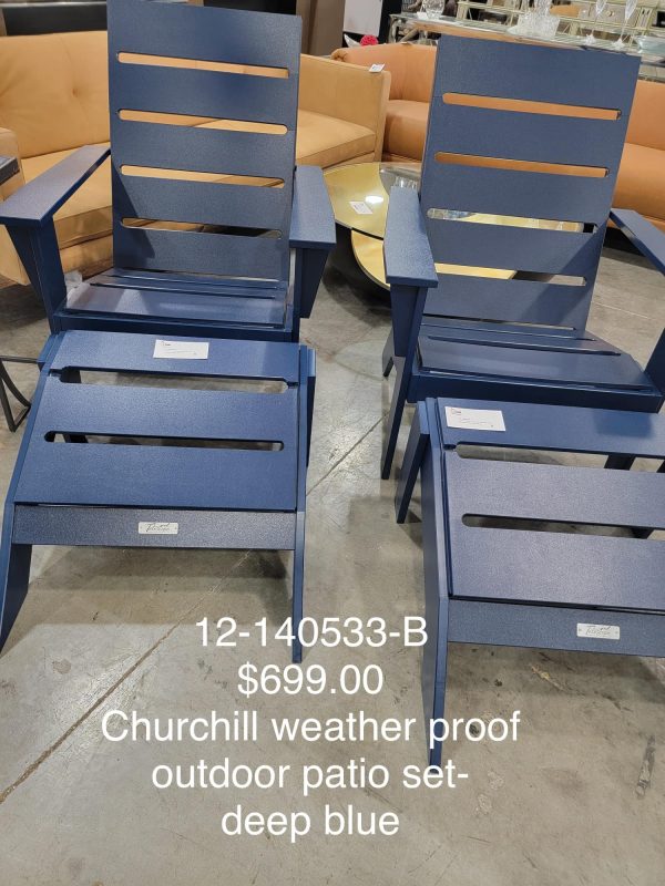 Weather Proof Outdoor Patio Set for Sale at Home Consignment Store in Bee Cave