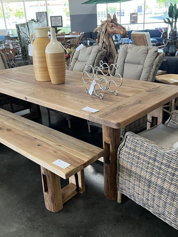 Wood Dining Room Table for Sale on Consignment in Orange County Furniture Store